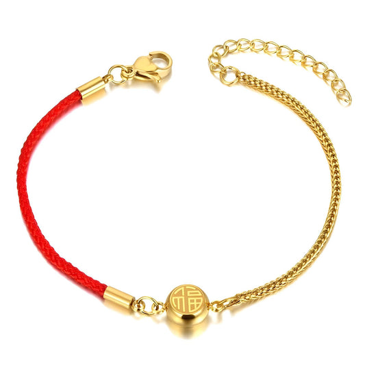 Lucy Red Cord bracelet